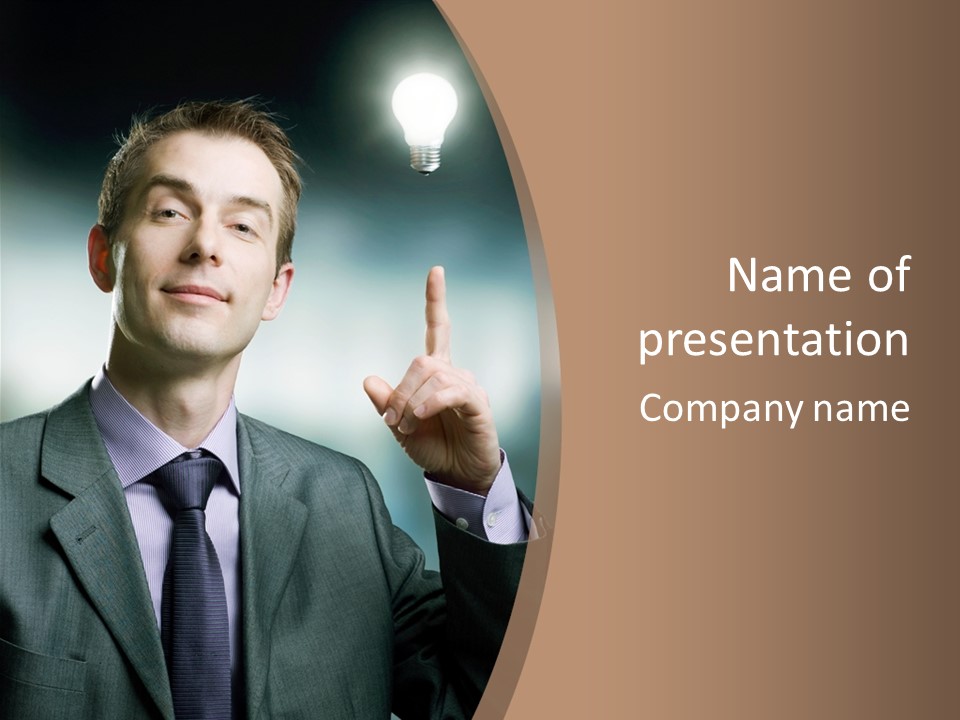 Smile Job Young PowerPoint Template