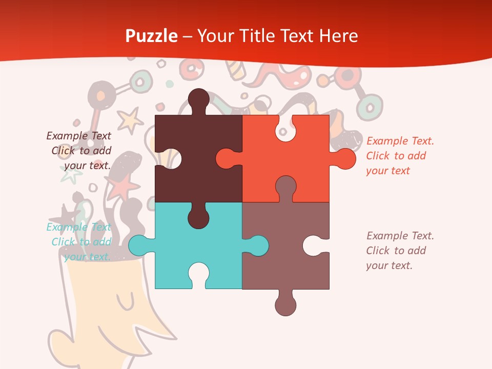 Character Lightbulb Social PowerPoint Template