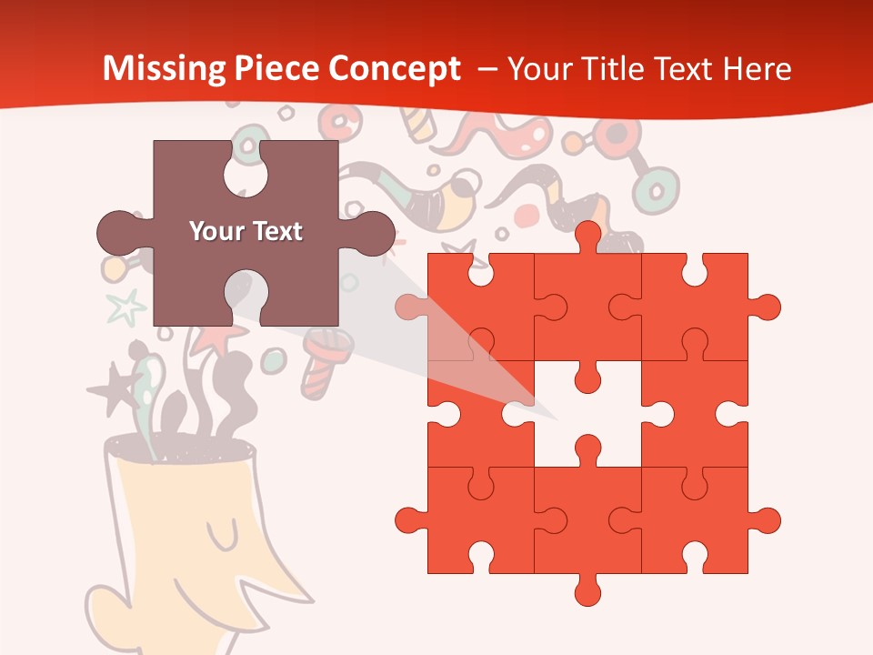 Character Lightbulb Social PowerPoint Template