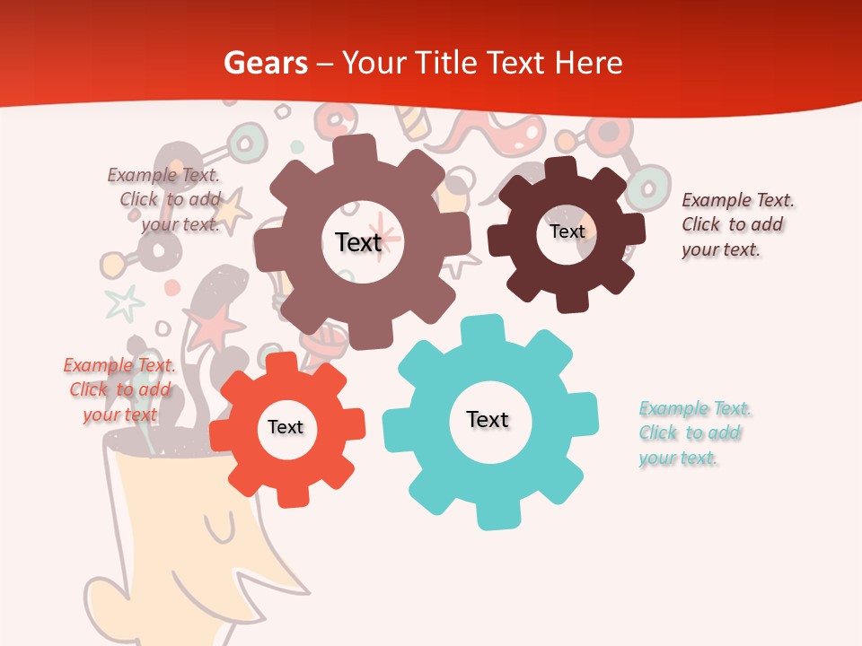 Character Lightbulb Social PowerPoint Template