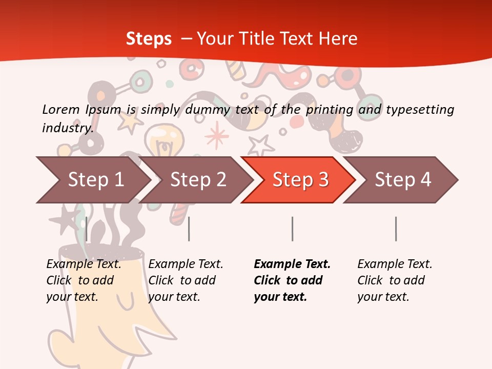 Character Lightbulb Social PowerPoint Template