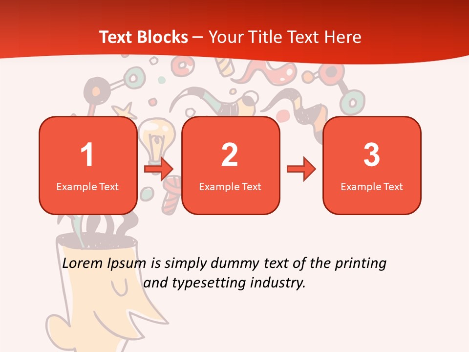 Character Lightbulb Social PowerPoint Template