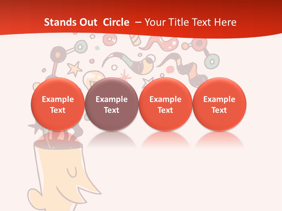 Character Lightbulb Social PowerPoint Template