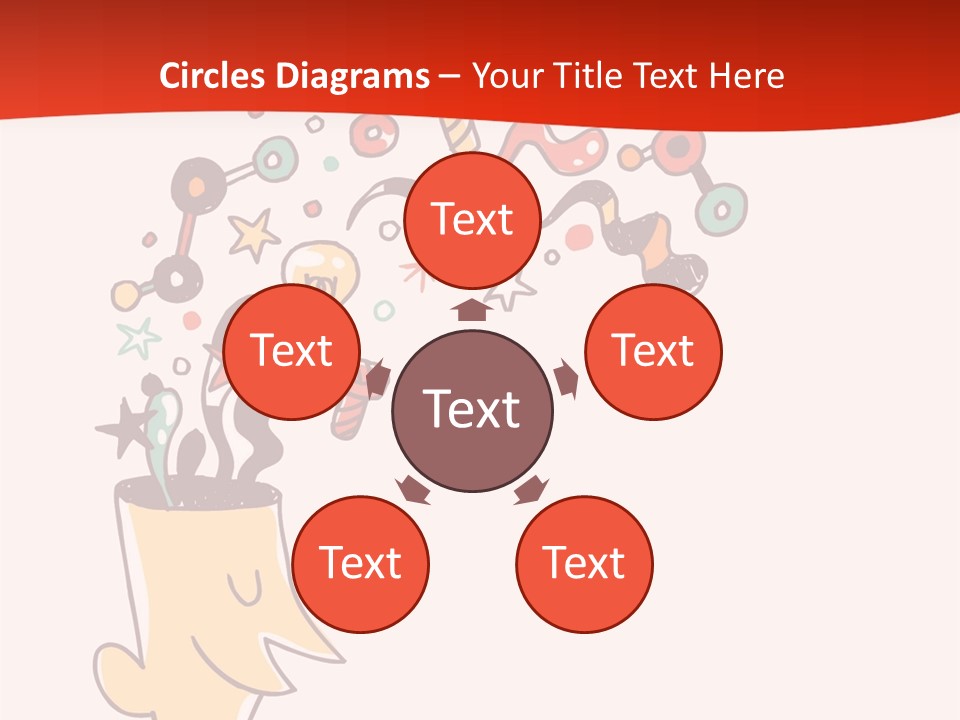 Character Lightbulb Social PowerPoint Template