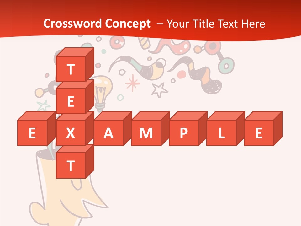 Character Lightbulb Social PowerPoint Template