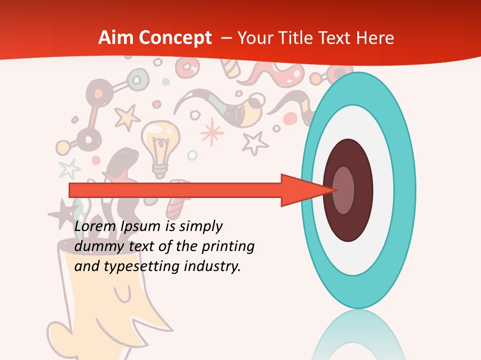 Character Lightbulb Social PowerPoint Template