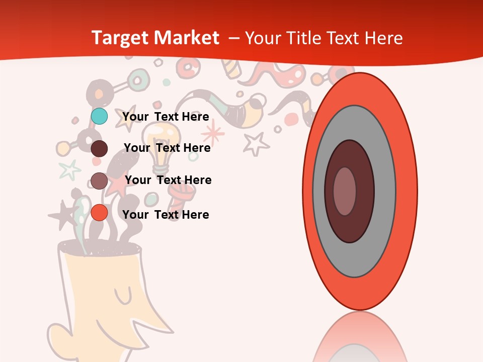 Character Lightbulb Social PowerPoint Template