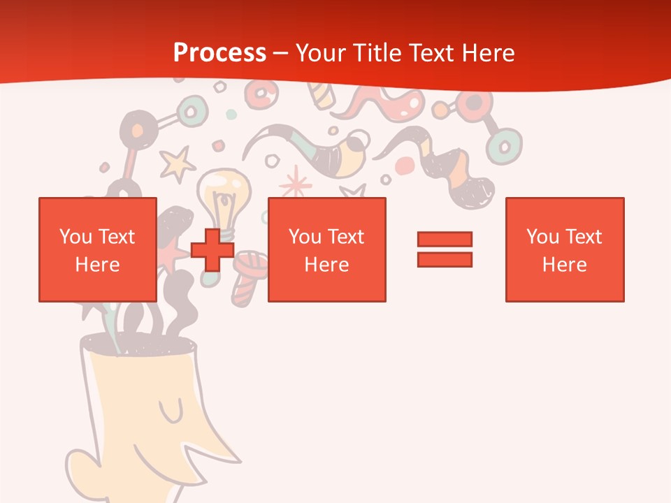 Character Lightbulb Social PowerPoint Template