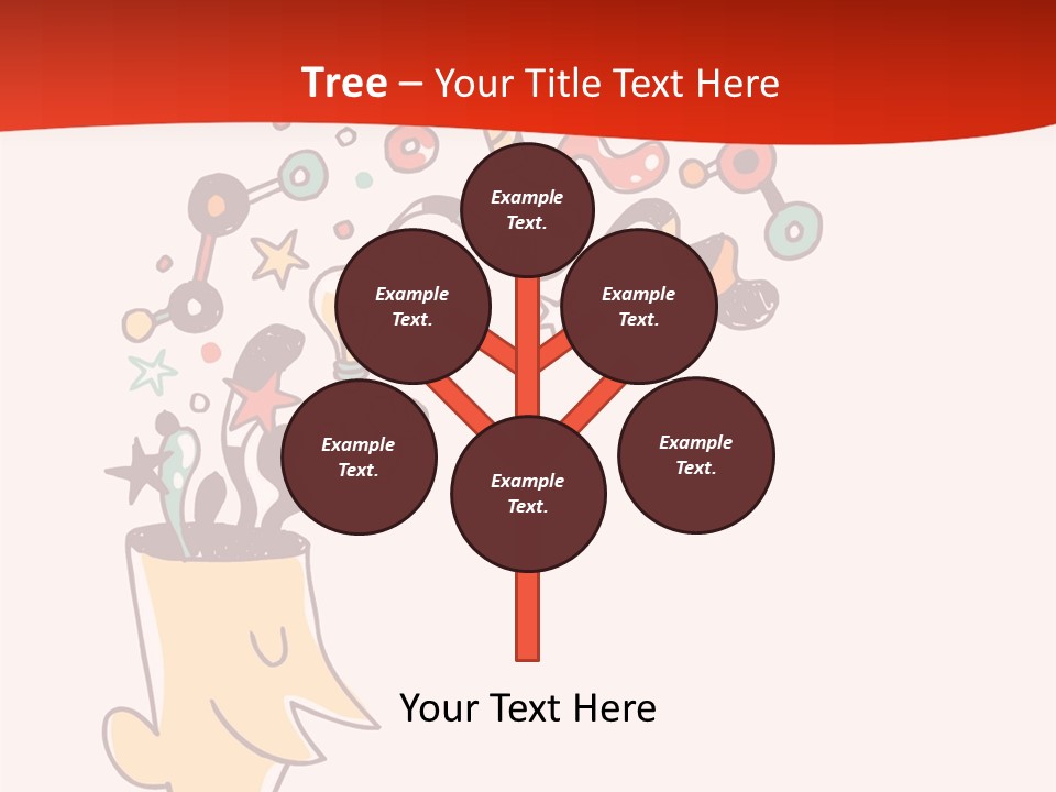 Character Lightbulb Social PowerPoint Template