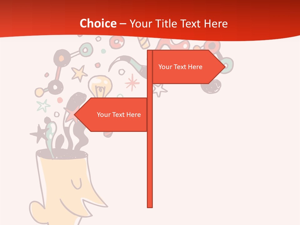 Character Lightbulb Social PowerPoint Template