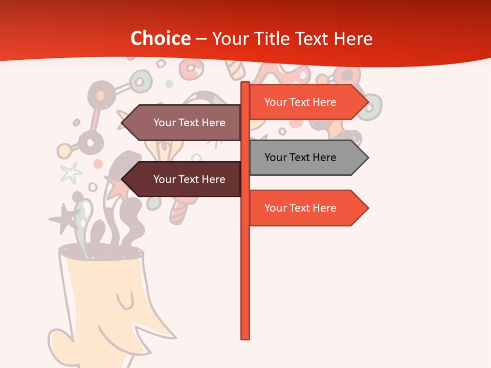Character Lightbulb Social PowerPoint Template