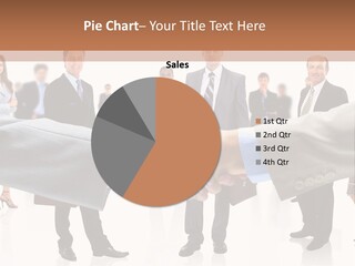 Cooperation Business Shake PowerPoint Template