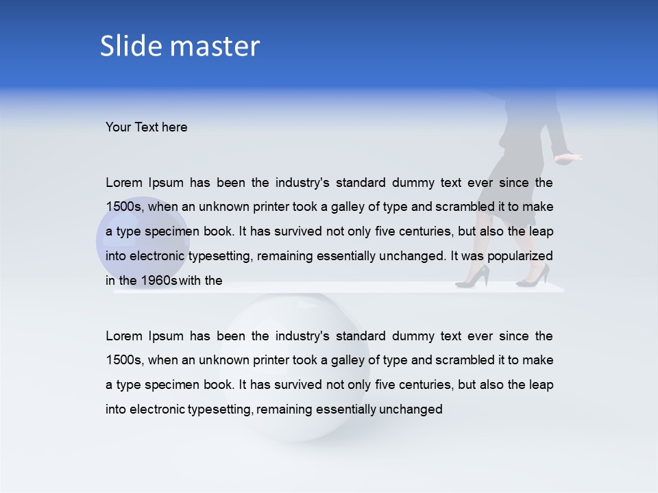 Stability Accuracy Young PowerPoint Template