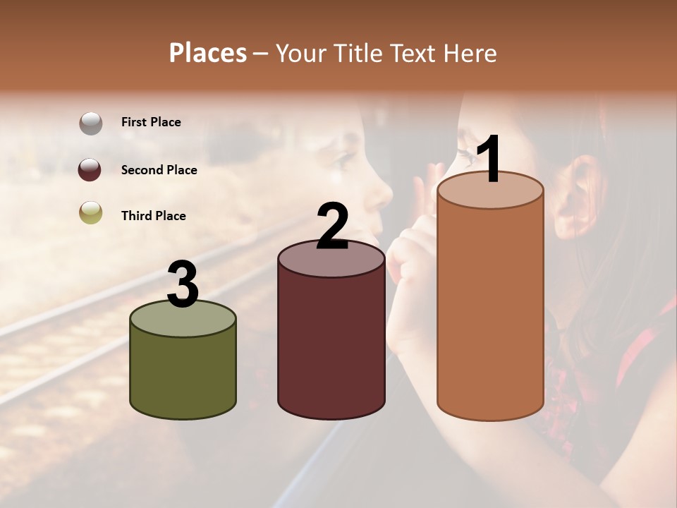 Train Motion Travel PowerPoint Template