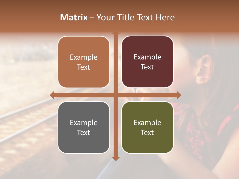 Train Motion Travel PowerPoint Template