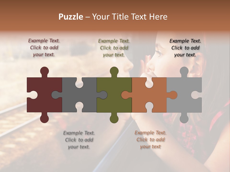 Train Motion Travel PowerPoint Template