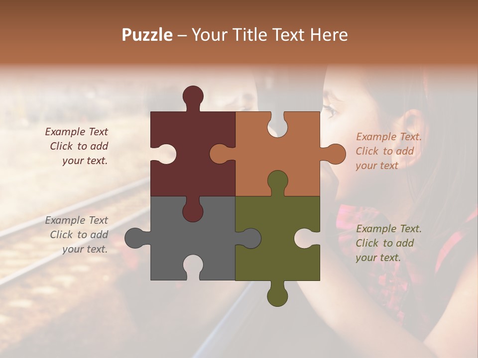 Train Motion Travel PowerPoint Template