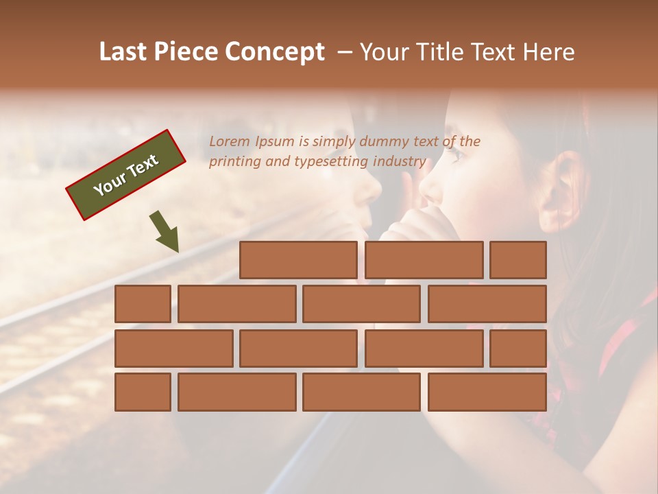 Train Motion Travel PowerPoint Template