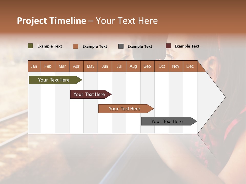 Train Motion Travel PowerPoint Template