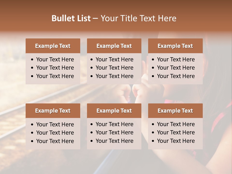 Train Motion Travel PowerPoint Template