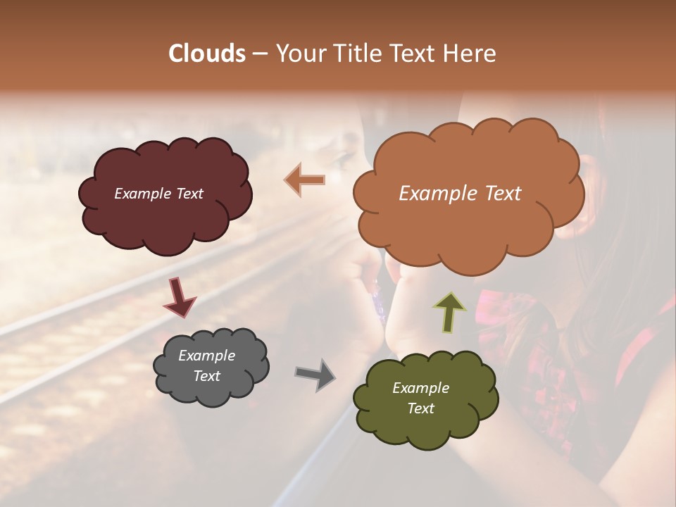 Train Motion Travel PowerPoint Template