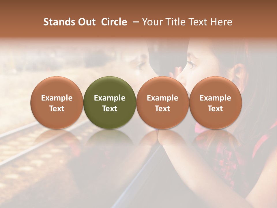 Train Motion Travel PowerPoint Template