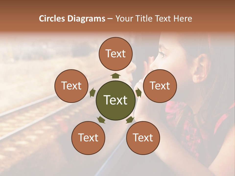 Train Motion Travel PowerPoint Template