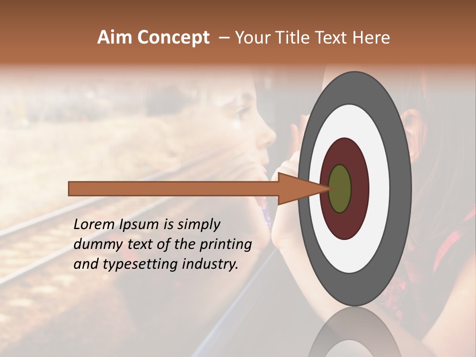 Train Motion Travel PowerPoint Template