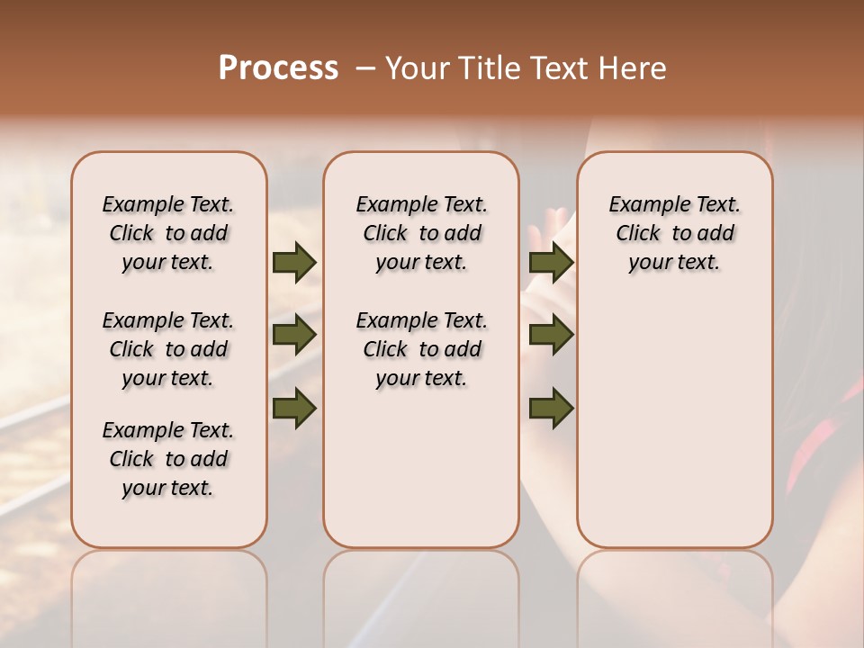 Train Motion Travel PowerPoint Template