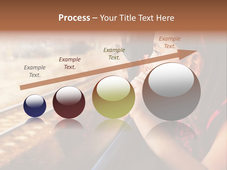 Train Motion Travel PowerPoint Template