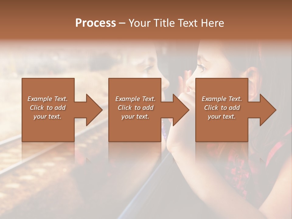 Train Motion Travel PowerPoint Template