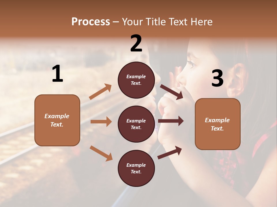 Train Motion Travel PowerPoint Template