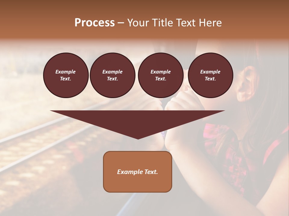 Train Motion Travel PowerPoint Template