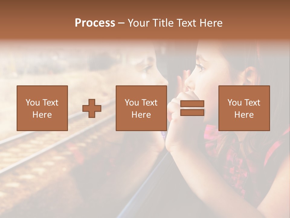 Train Motion Travel PowerPoint Template