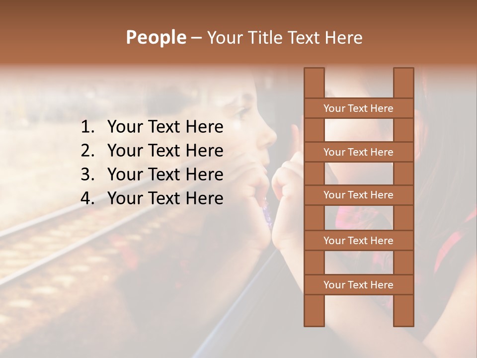 Train Motion Travel PowerPoint Template