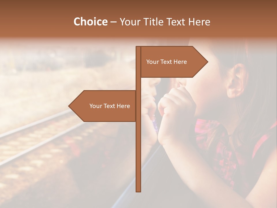 Train Motion Travel PowerPoint Template