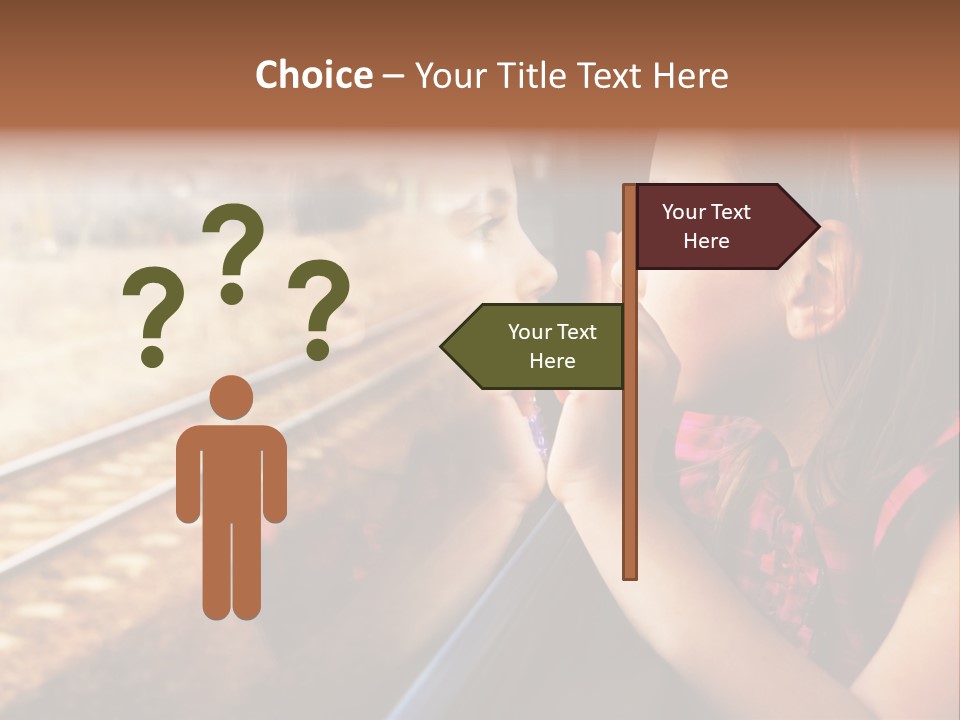 Train Motion Travel PowerPoint Template