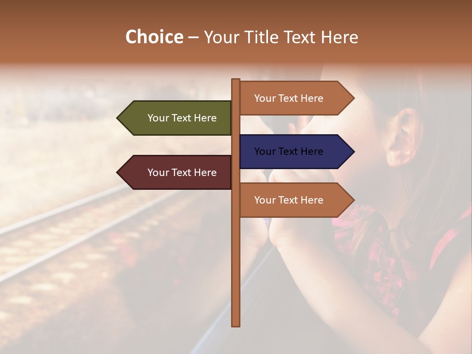 Train Motion Travel PowerPoint Template