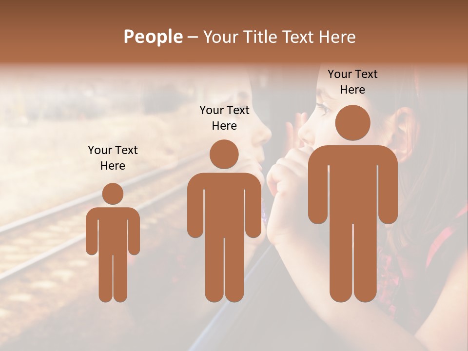 Train Motion Travel PowerPoint Template