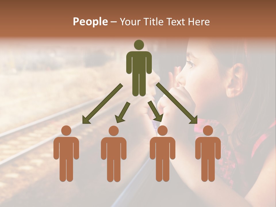 Train Motion Travel PowerPoint Template