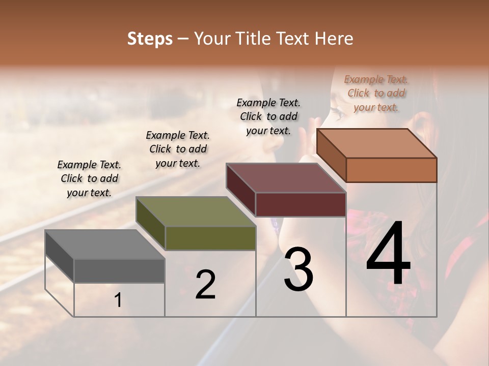 Train Motion Travel PowerPoint Template