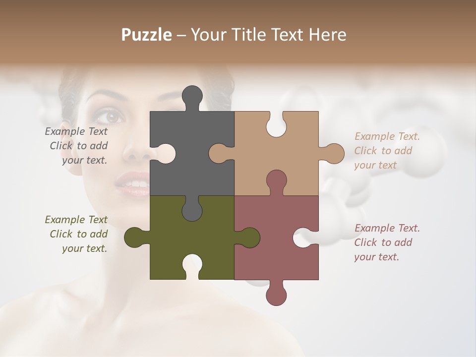 Tranquil Human Studio PowerPoint Template