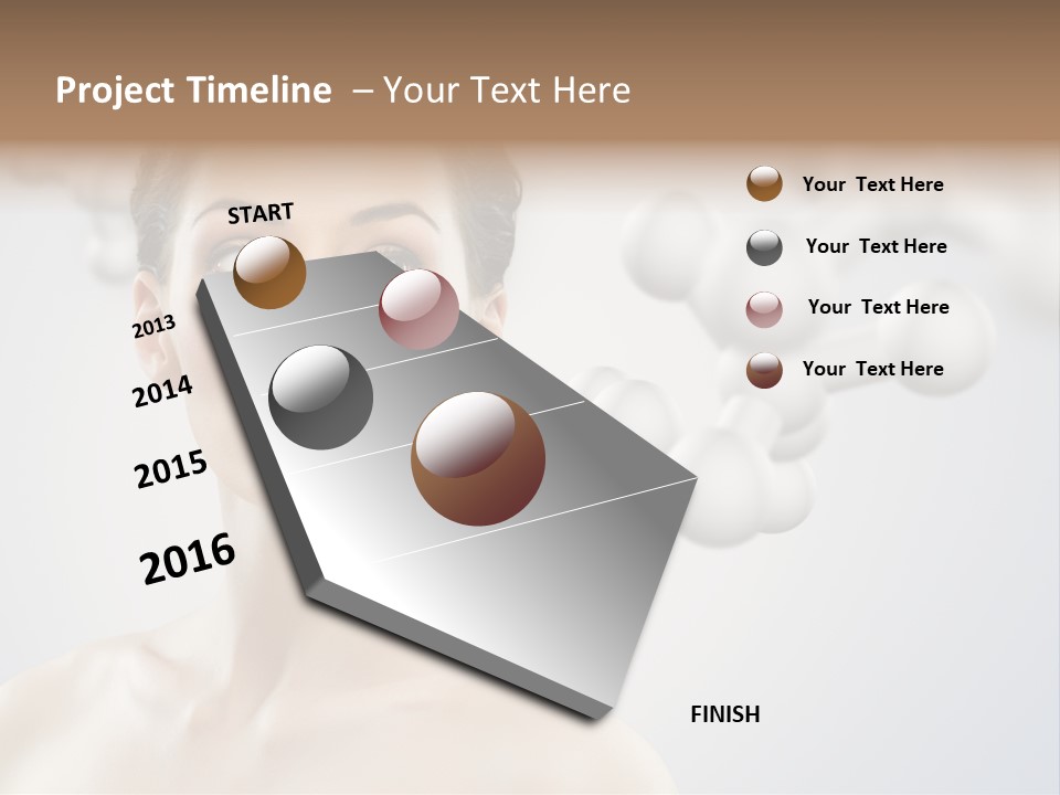 Tranquil Human Studio PowerPoint Template