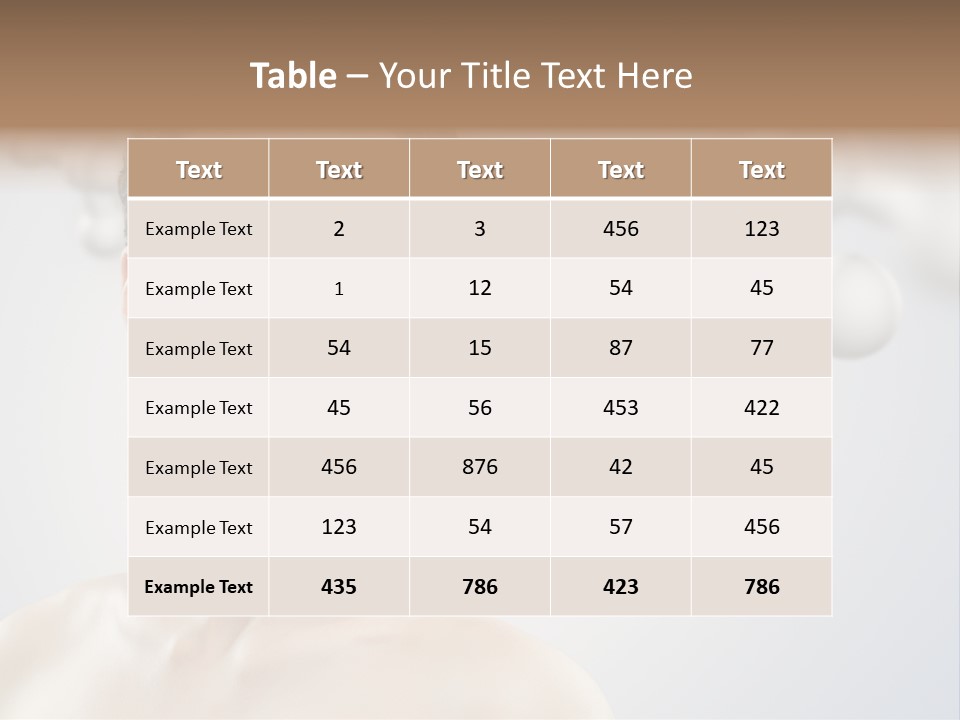 Tranquil Human Studio PowerPoint Template