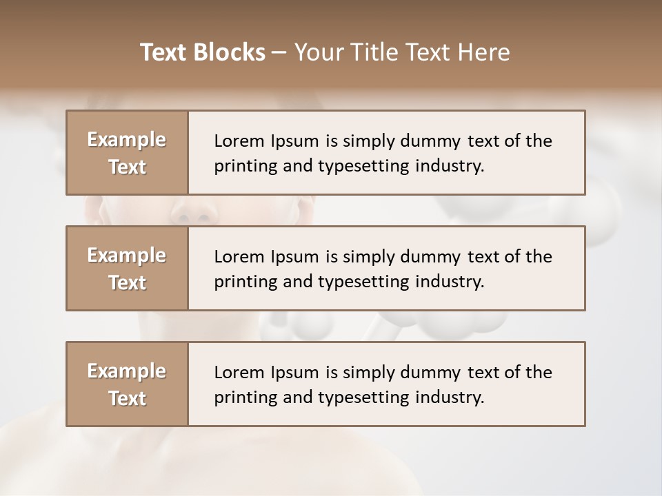 Tranquil Human Studio PowerPoint Template