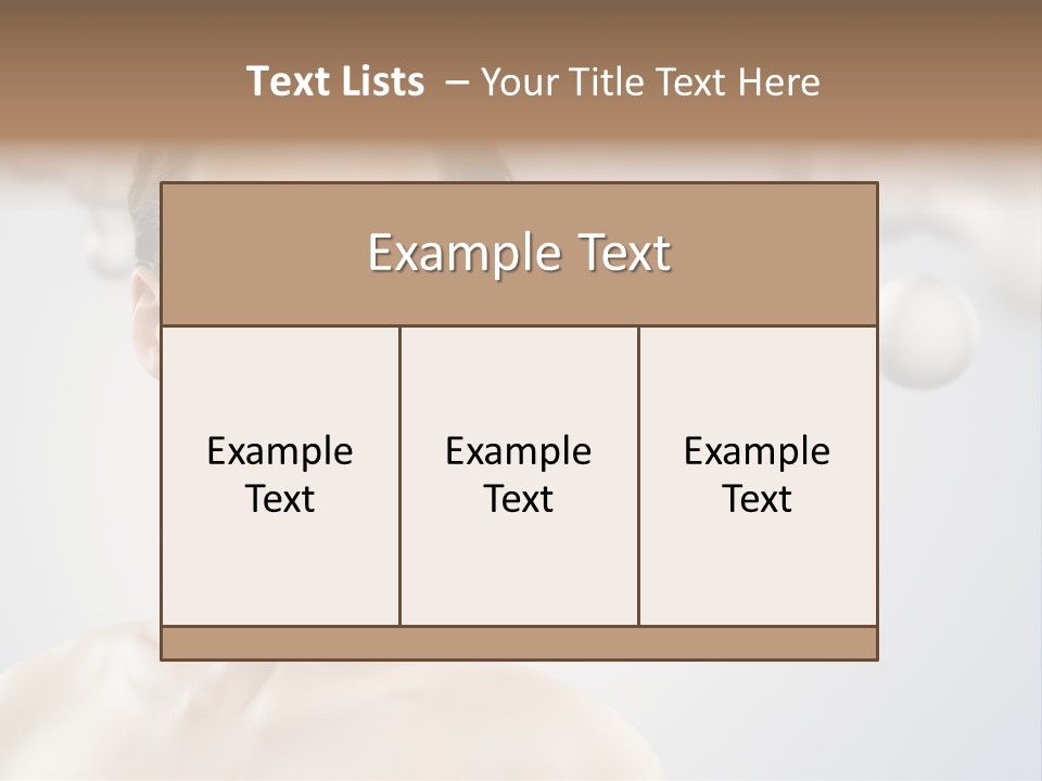 Tranquil Human Studio PowerPoint Template