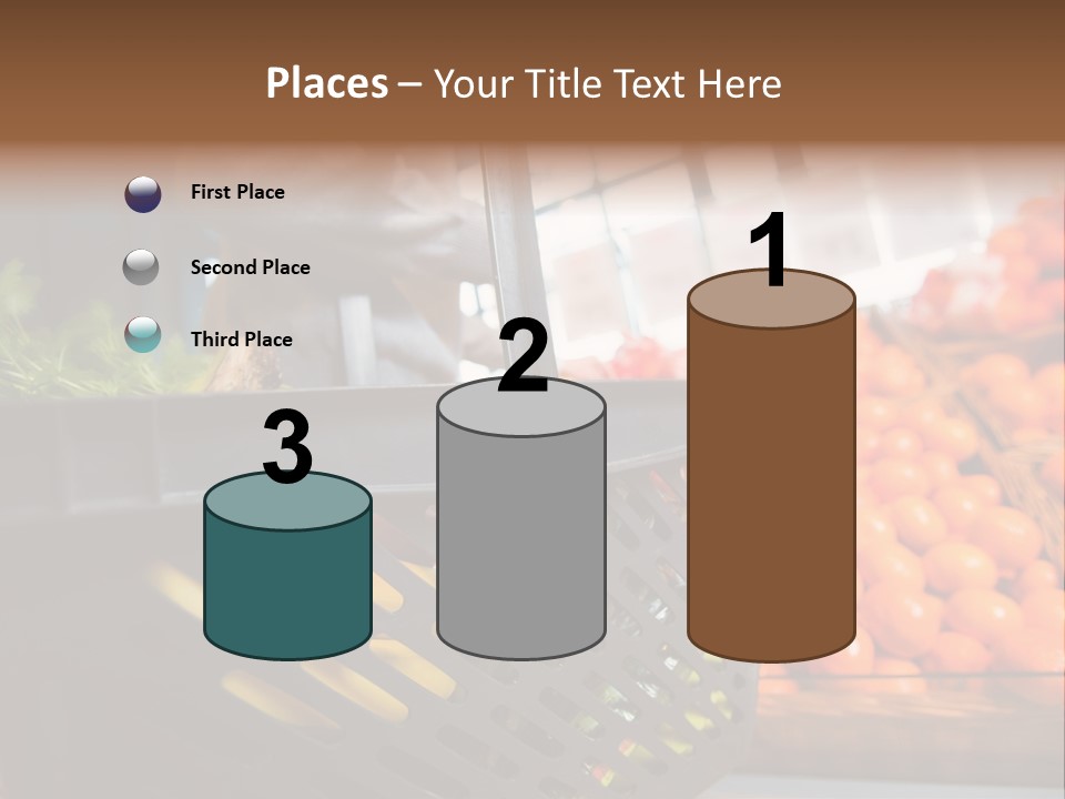 Shop Detail Grocery PowerPoint Template