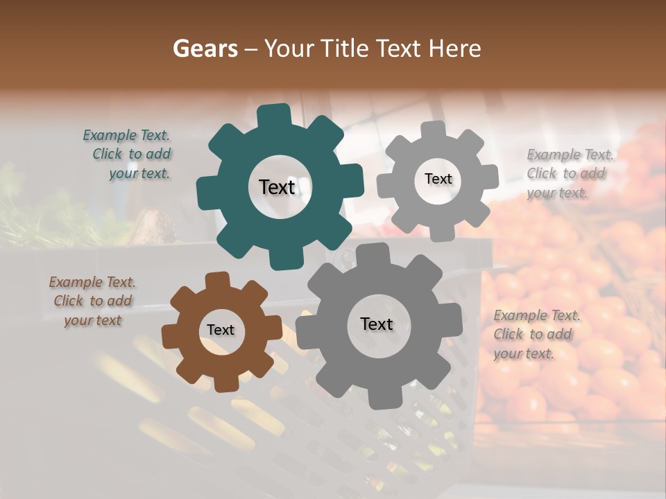 Shop Detail Grocery PowerPoint Template