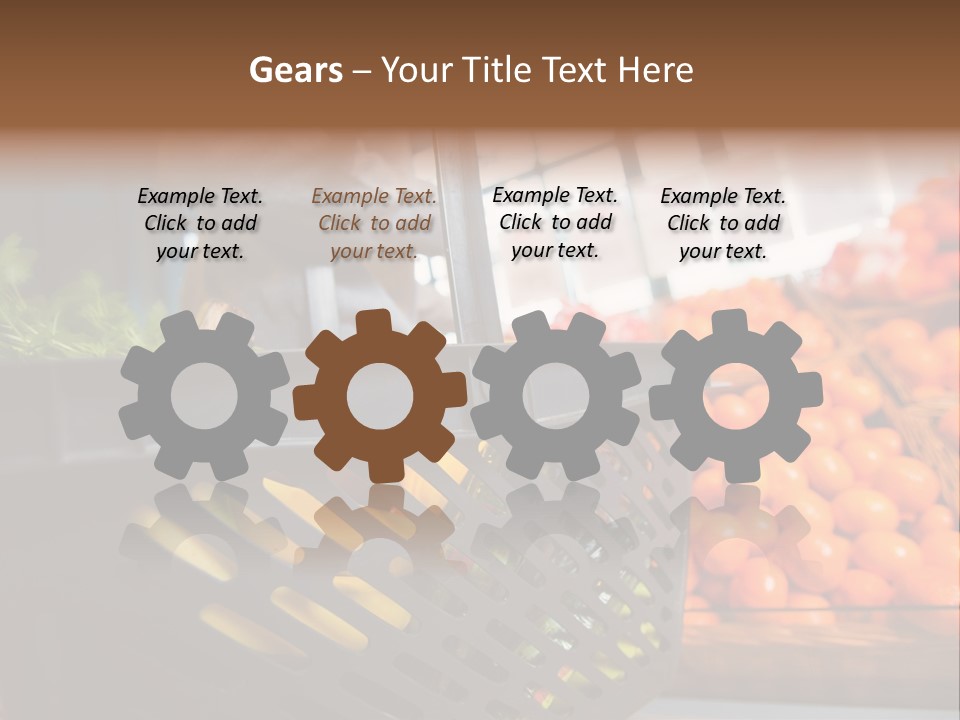 Shop Detail Grocery PowerPoint Template