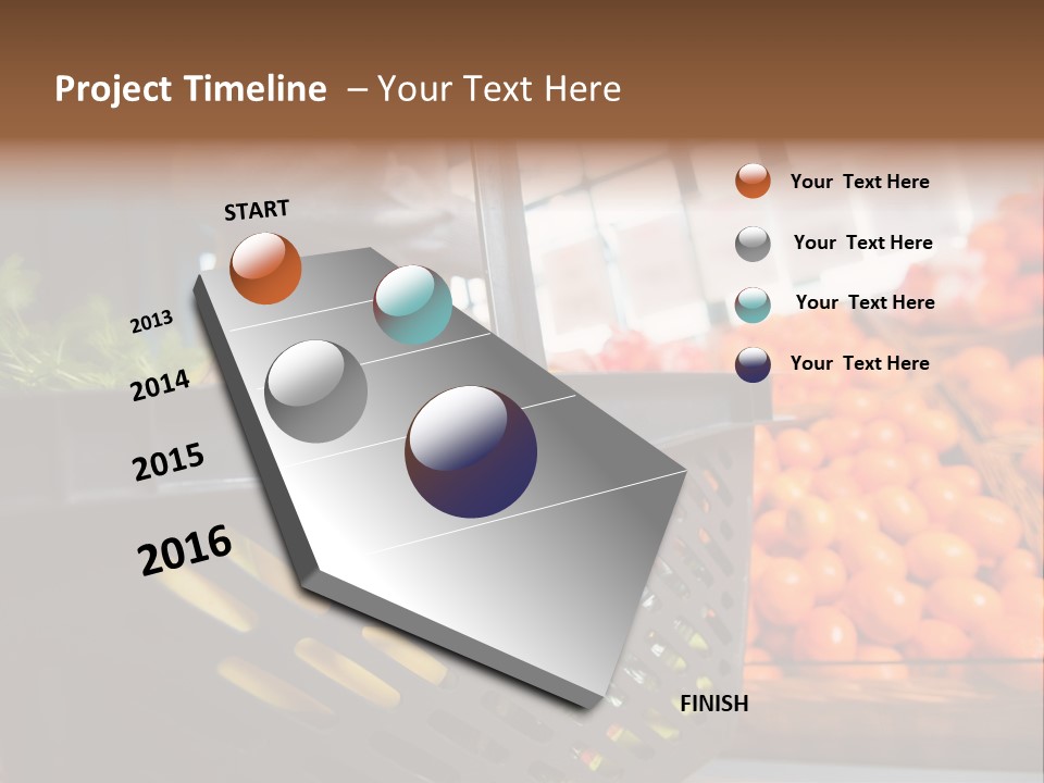 Shop Detail Grocery PowerPoint Template